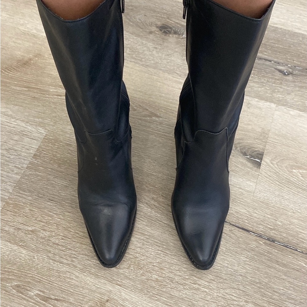 Black boots